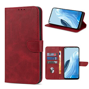 Solidenz Bookcase Oppo Reno8 Pro – Rood