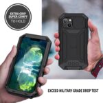 Stofdicht metalen hoes iPhone 13 – Zwart - 2