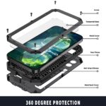 Stofdicht metalen hoes iPhone 13 – Zwart - 3