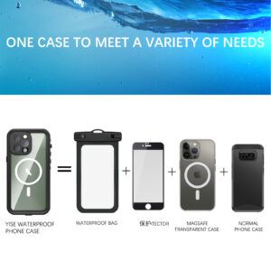 Turtle Shift Volledig waterdicht en stofdicht hoesje iPhone 14 Pro Max – Magnetische ring - 8