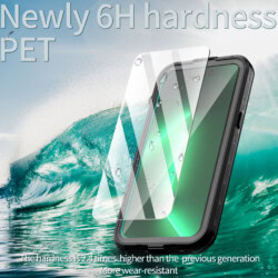 Turtle Shift Volledig waterdicht en stofdicht hoesje iPhone 14 Pro Max – Magnetische ring - 7