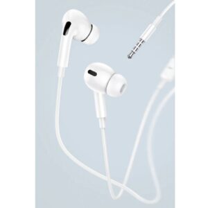 USAMS Bedrade In-Ear Oordopjes 1.2m - 3.5mm AUX aansluiting - Wit 2