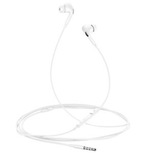 USAMS Bedrade In-Ear Oordopjes 1.2m - 3.5mm AUX aansluiting - Wit 3