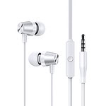 USAMS Bedrade In-Ear Oordopjes 1.2m met 3.5mm AUX aansluiting - Wit cross-sell thumbnail