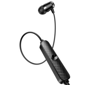 USAMS Bedrade In-Ear Oordopjes 1.2m met 3.5mm AUX aansluiting - Zwart 4