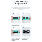 USAMS Privacy Screenprotector met installatie hulpmiddelen - iPhone 14 Pro - 4