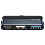 USAMS Type-C Mini-Hub met 2x USB-A en 1x USB Type-C poort cross-sell thumbnail