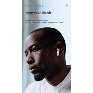 USAMS draadloze Earbuds met Bluetooth 5.0 6