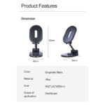 Universeel magnetisch telefoonhouder voor op het dashboard - 6