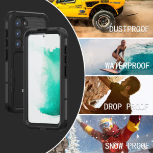 Volledig waterdicht en stofdicht hoesje Samsung Galaxy S23 4