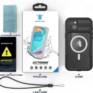 Turtle Shift Volledig waterdicht en stofdicht hoesje iPhone 14 Plus – Magnetische ring - 11