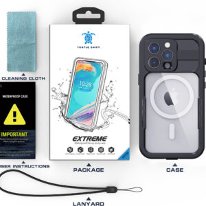 Turtle Shift Volledig waterdicht en stofdicht hoesje iPhone 14 Pro – Magnetische ring - 11