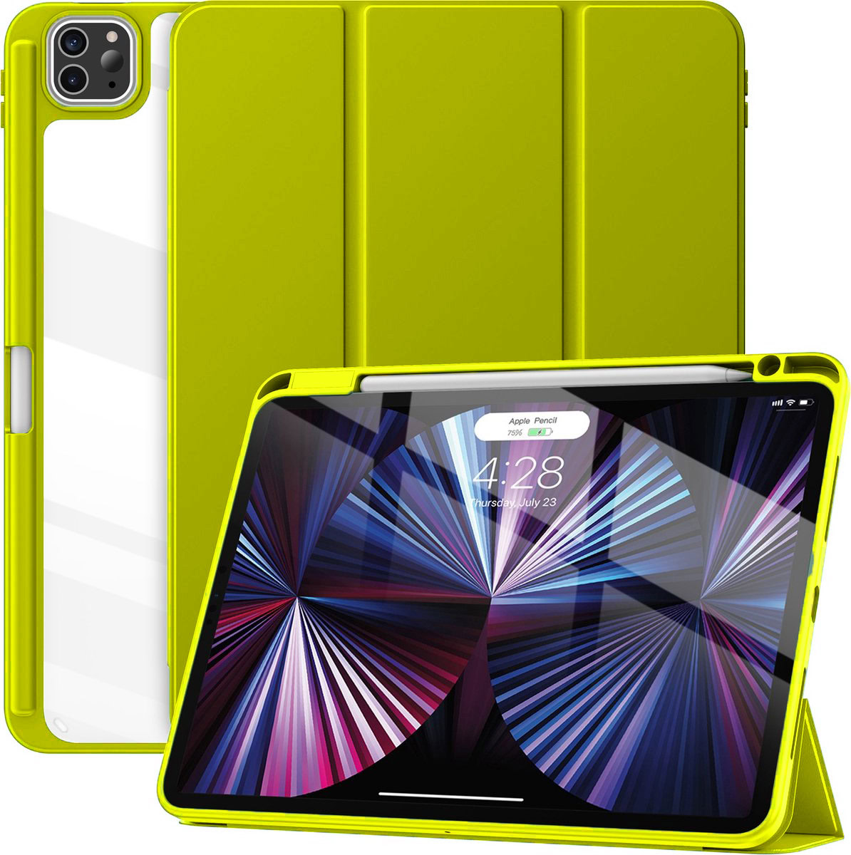 Solidenz Hybrid Hoes iPad Air 6 / Air 5 / Air 4 / iPad Pro 11 inch - Geel