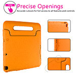 Solidenz EVA iPad Hoes voor kids - iPad 2018 / 2017 / Air 1 / Air 2 - 9.7 inch - Oranje - afbeelding 3