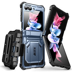 Armorbox Galaxy Z Flip5 hoesje met screen protector - Blauw