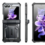 Armorbox Galaxy Z Flip5 hoesje met screen protector - Zwart - 9