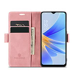 Solidenz Urban Book Oppo A17 hoesje – Roze - 4