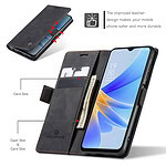Solidenz Urban Book Oppo A17 hoesje – Zwart - 5