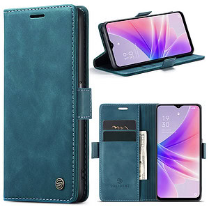 Solidenz Urban Book Oppo A77 5G hoesje – Blauw