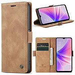 Solidenz Urban Book Oppo A77 5G hoesje – Bruin Main Image