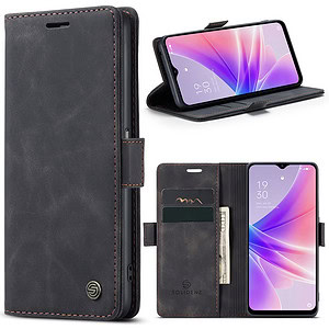 Solidenz Urban Book Oppo A77 5G hoesje – Zwart