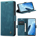 Solidenz Urban Book Oppo Reno8 Lite hoesje - Blauw Main Image