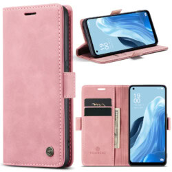 Solidenz Urban Book Oppo Reno8 Lite hoesje - Roze