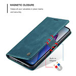 Solidenz Urban Book Oppo Reno8 Pro hoesje – Blauw - 6