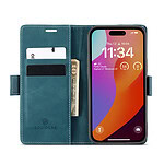 Solidenz Urban Book iPhone 15 Pro hoesje - Blauw - 4
