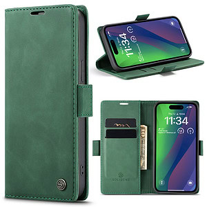 Solidenz Urban Book iPhone 15 hoesje – Groen