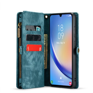 Solidenz Urban Wallet Samsung A34 5G hoesje - Blauw 3