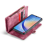 Solidenz Urban Wallet Samsung A34 5G hoesje – Rood - 5