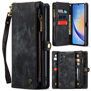 Solidenz Urban Wallet Samsung A34 5G hoesje - Zwart 1