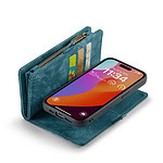 Solidenz Urban Wallet iPhone 14 Pro hoesje - Blauw - 4