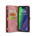 Solidenz Urban Wallet iPhone 15 hoesje - Roze - 3