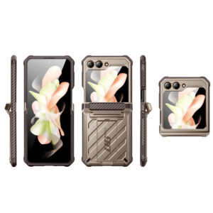 Supcase UB Pro Samsung Galaxy Z Flip5 Hoesje - Cream 2