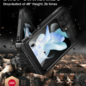 Supcase UB Pro Samsung Galaxy Z Flip5 Hoesje - Zwart 2