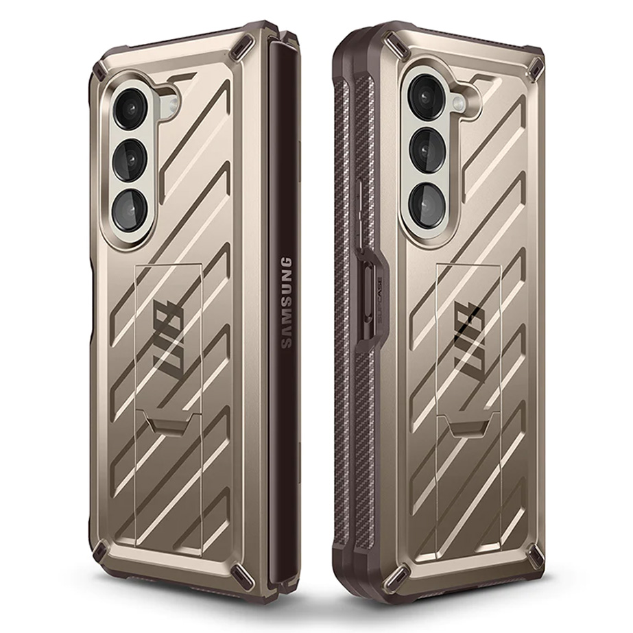 variatie Supcase UBPro met screenprotector Samsung Z Fold5 – Cream