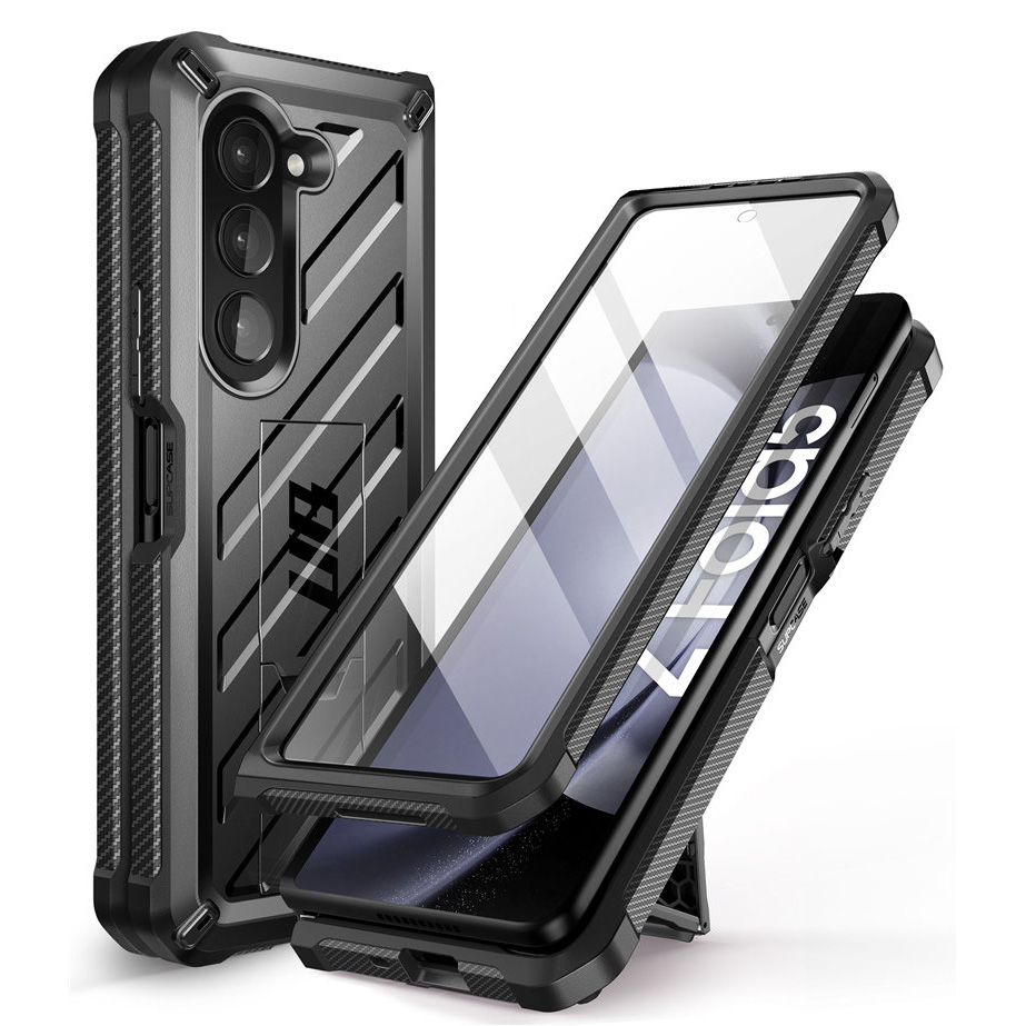variatie Supcase UBPro met screenprotector Samsung Z Fold5 – Zwart