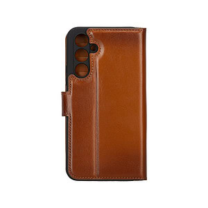 Solidenz Moda Book Samsung A54 echt leren hoesje - Bruin 2