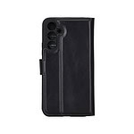 Solidenz Moda Book Samsung A54 echt leren hoesje – Zwart - 1