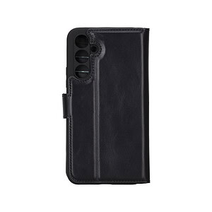 Solidenz Moda Book Samsung A54 echt leren hoesje - Zwart 2