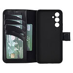 Solidenz Moda Book Samsung A54 echt leren hoesje – Zwart - 3
