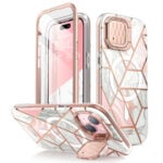 Cosmo iPhone 15/14/13 Mag Case met Screen protector – Marmer Main Image