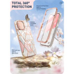 Cosmo iPhone 15/14/13 Mag Case met Screen protector – Marmer - 5