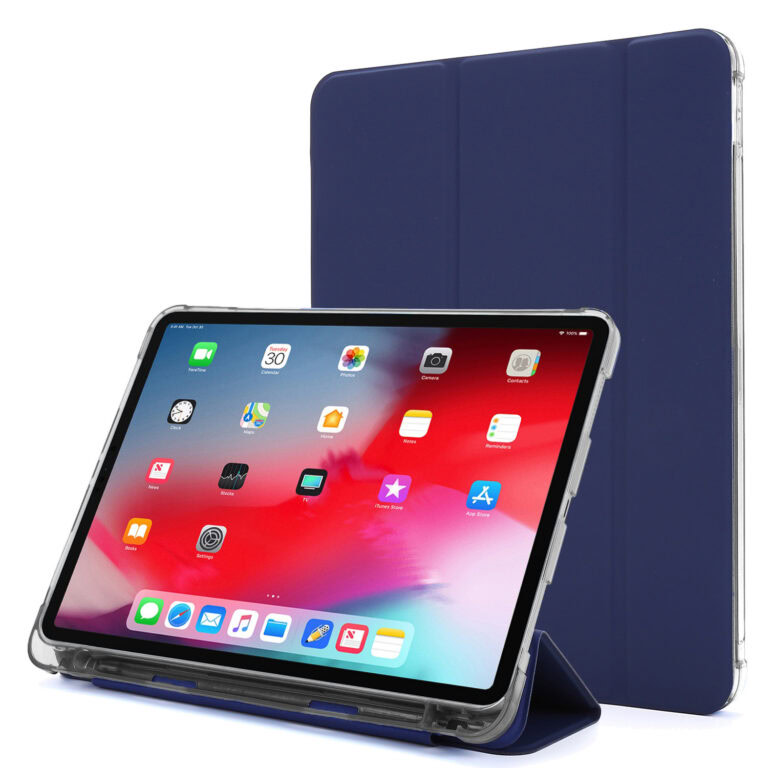 Shockproof Folio Case iPad 11 en iPad 10 Hoes - 10.9 inch - Pencil houder - Blauw