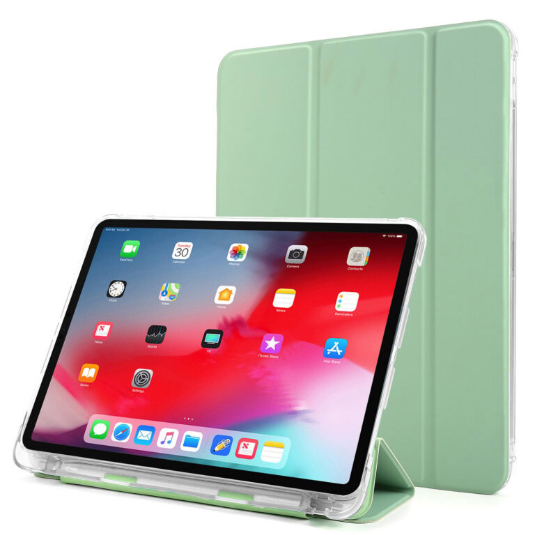 Shockproof Folio Case iPad Air 11 inch (M4 / M3 / M2) - iPad Air 10.9 inch (Air 5 / Air 4) - Lichtgroen