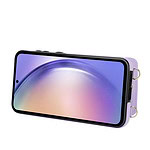 Solidenz Fashion Portemonnee hoesje met koord Samsung Galaxy A55 - Violet - 3