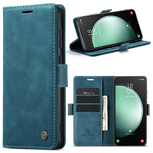 Solidenz Urban Book Samsung Galaxy S23 FE hoesje - Blauw 1