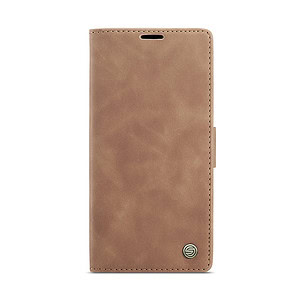 Solidenz Urban Book Samsung Galaxy S23 FE hoesje - Bruin 3